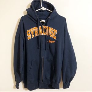 Syracuse zip up hoodie size 2XL